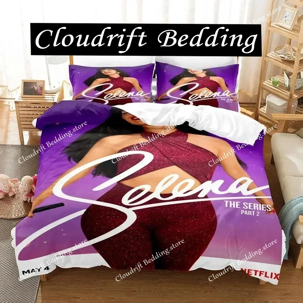 

Selena Quintanilla Bedding Set Single Twin Full Queen King Size Bed Set Teenager Bedroom Sheet set Print 2026 New Quilt Cover