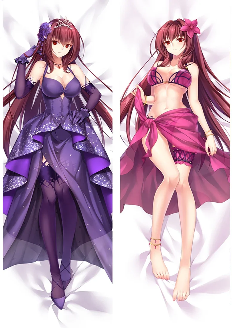 Anime Decor Fate/Grand Order Sgathaich Dakimakura Waifu Pillowcase 2-Side Print Pillow Case Hugging Body Cushion Cover Otaku