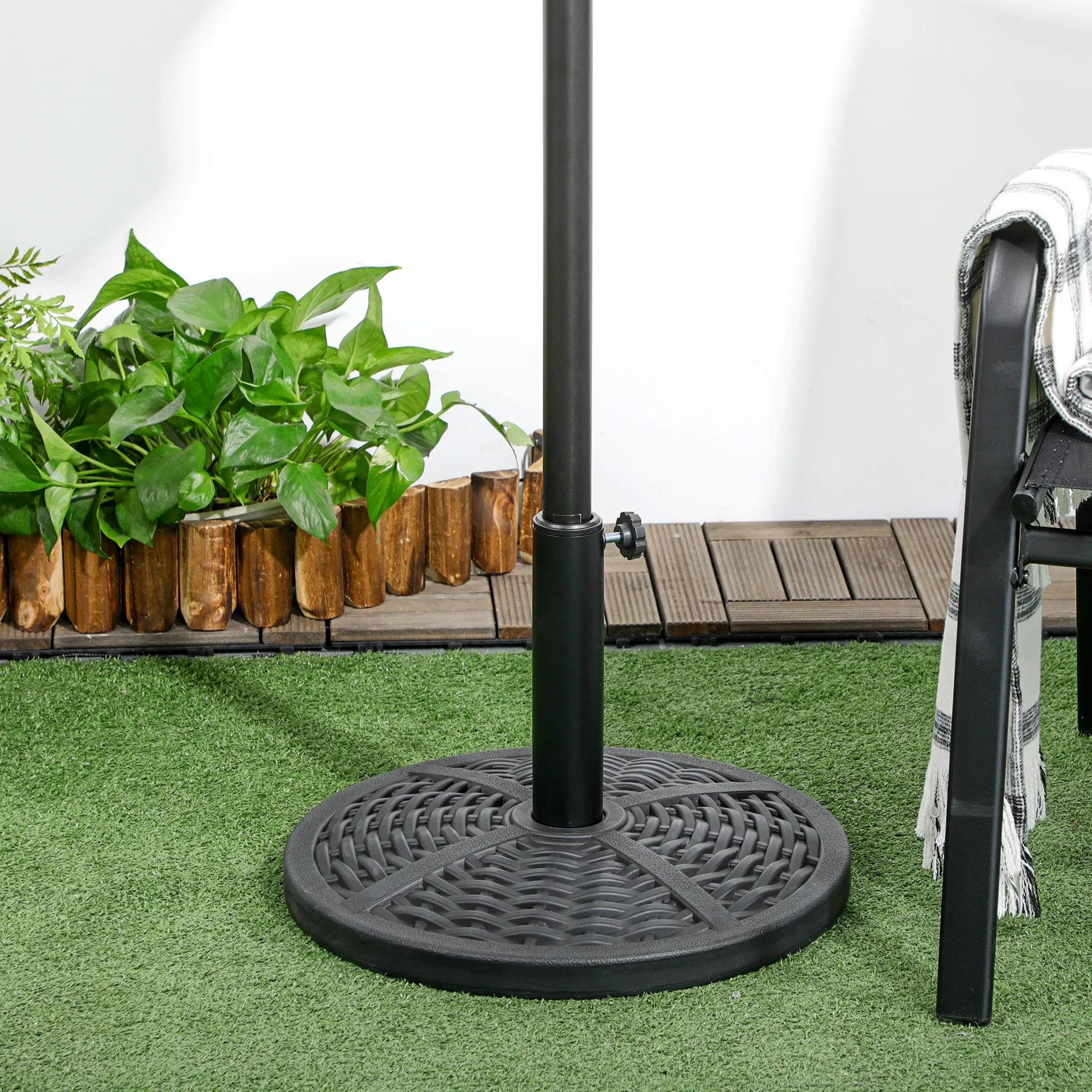 30 lbs. Market Umbrella Base Holder 18