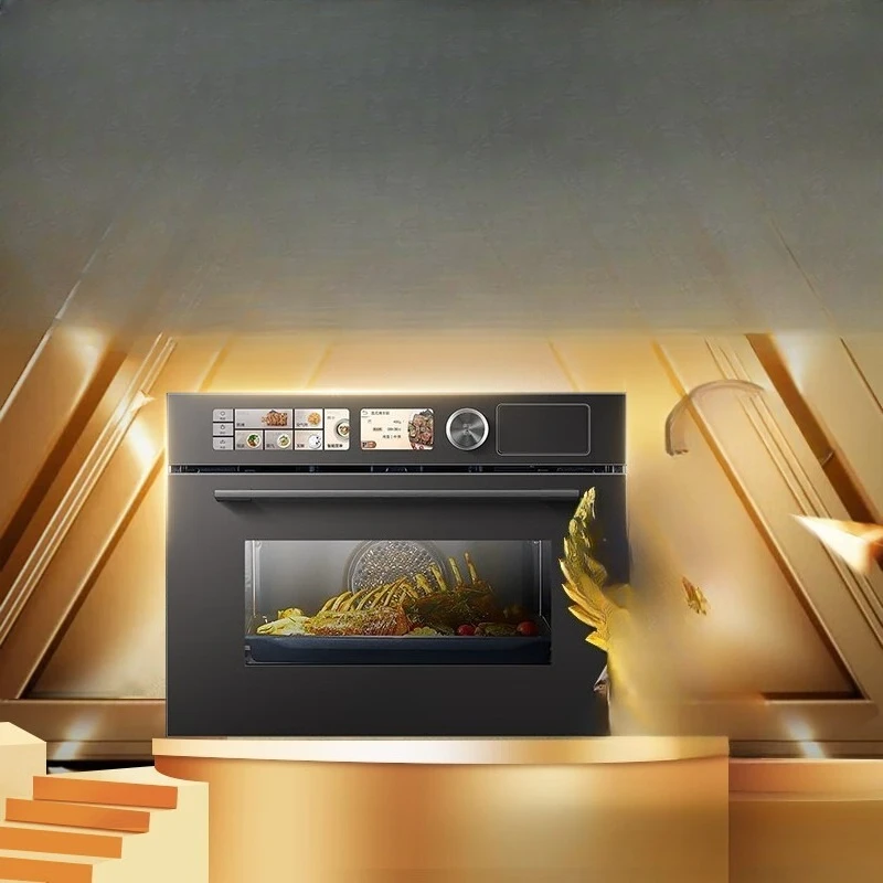 

R6 embedded micro-steaming and frying 4 in 1 steaming and baking machine 55L steamer oven, large capacity GR6