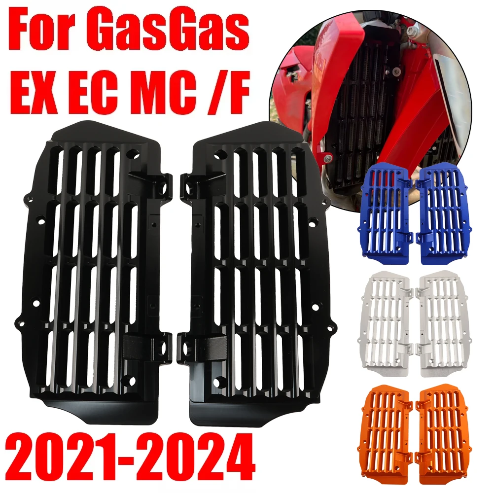 

Radiator Grille Guard Protector FOR GASGAS GAS GAS MC EC EX 300 350F 450F EC300 EX350F EX450F MC125 MC250F MC450F 2021 - 2024