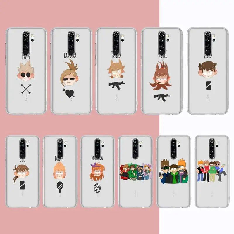 MaiYaCa Eddsworld Phone Case for Samsung A51 A52 A71 A12 for Redmi 7 9 9A for Huawei Honor8X 10i Clear Case