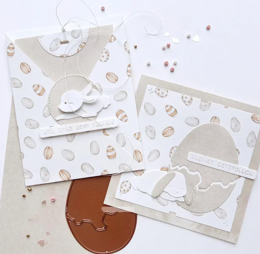 

Новые ремесленные металлические штампы для резки, форма для резки пасхальных потрескавшихся яиц, скрапбукинг, нож для рукоделия, форма, лезвие, трафареты, штампы