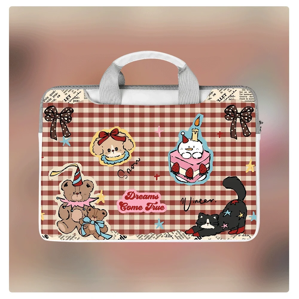

Animal Print Portable Laptop Case Briefcase for 13.3 14 15.6 16 Inch Brand New MacBook Pro Max Portable Laptop Bag Holiday Gift