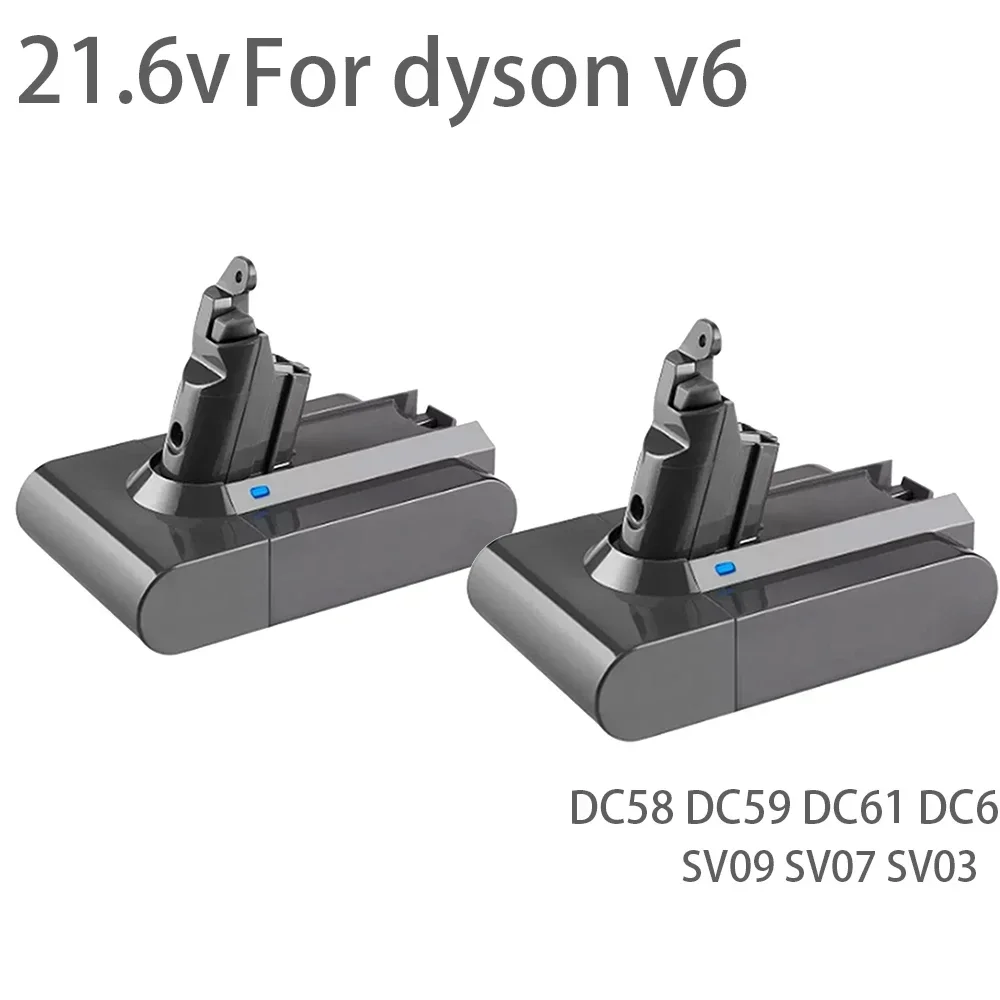 8800Mah Vervangende Batterij Voor Dyson Li-Ion Stofzuiger SV09 SV07 SV03 DC58 DC61 DC62 DC74 V6 965874-02 tier Fledermaus