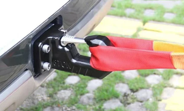 Scorpion Tail Design 8T Heavy Duty Black Forged Towing Hook Pintle Hook for Trailer Hitch Trailer Parts & Accessories