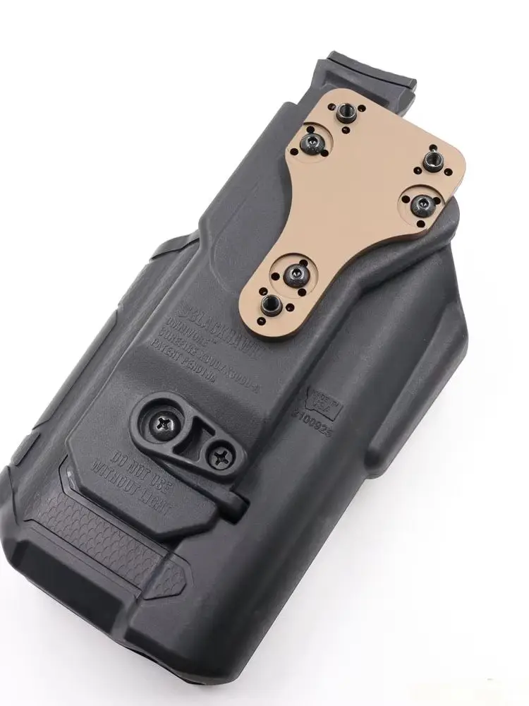 Plattformübergreifender Adapter für Hawk und Safariland Holster und QLS, kompatibel mit Drop-Leg-Plattform, verbessertes Design – Detail 1