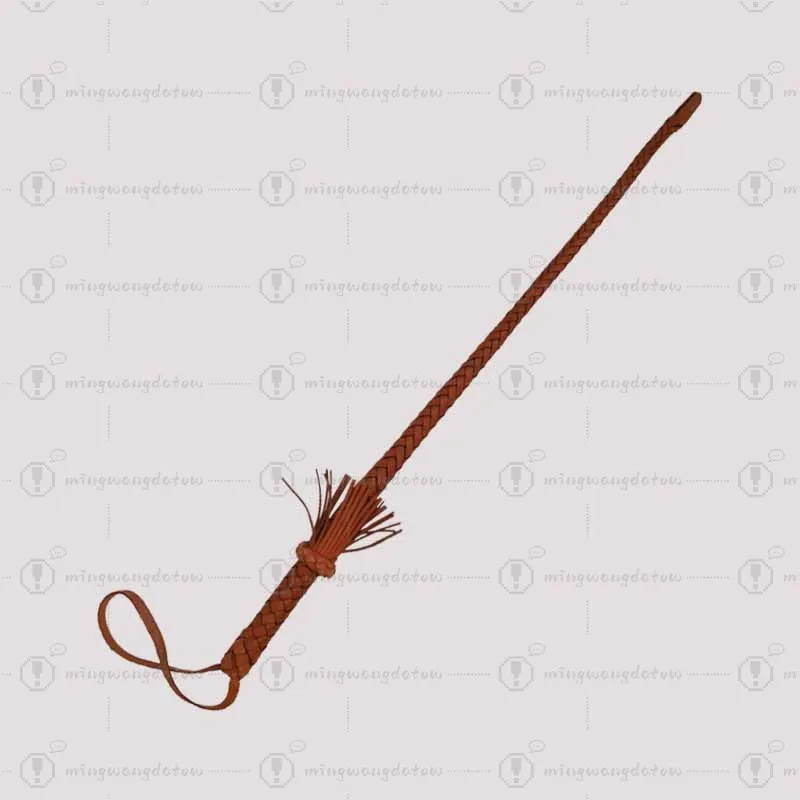 Cowhide Short Riding Whip, Lightweight Training Whip & Crop for Horse Riding, Equestrian Tack