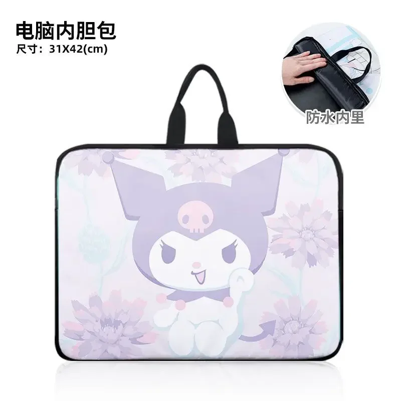 Sanrio-Cute Cartoon Handbag, Resistente à Mancha, Impermeável, Grande Capacidade, Ombro, Mochila de Computador, Novo, M