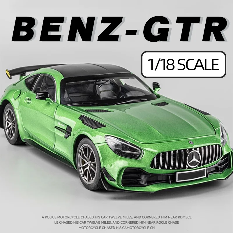 【希少】Mercedes-AMG GTR 1/18 AMG マットグリーン正規品 Beastly green, great size: Mercedes-AMG GT R in 1:18