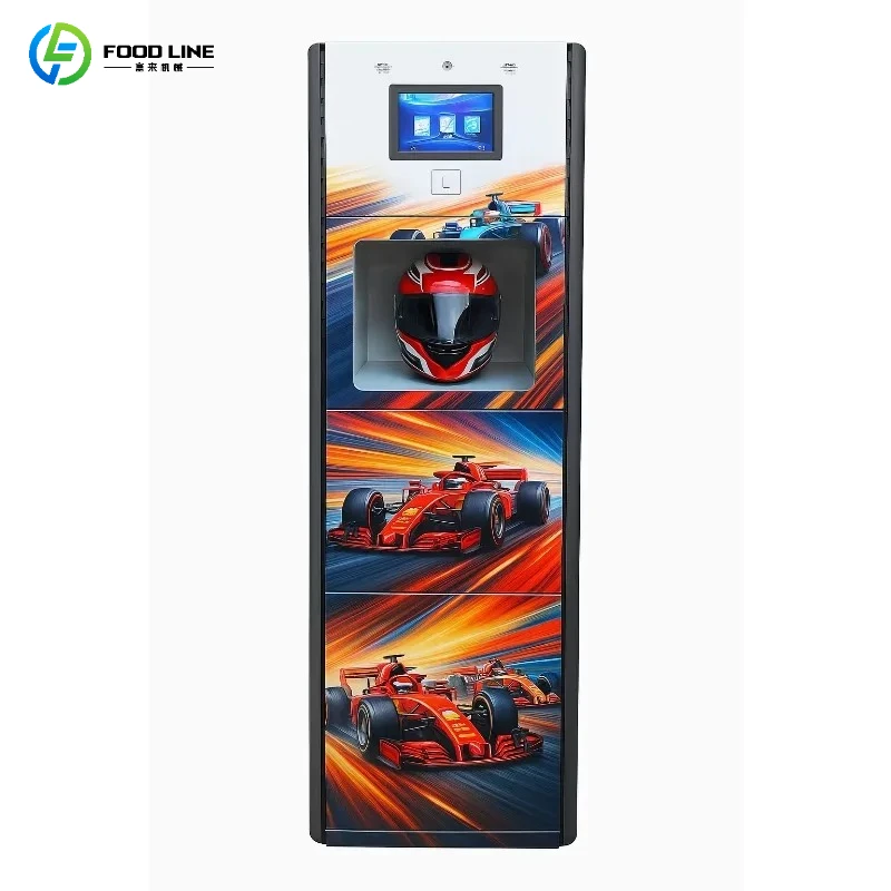 Motorcycle Helmet Cleaning Vending Machine Hot Air Circulation Drying Sanitizer  Electric Fuel Atomized Mist Customized