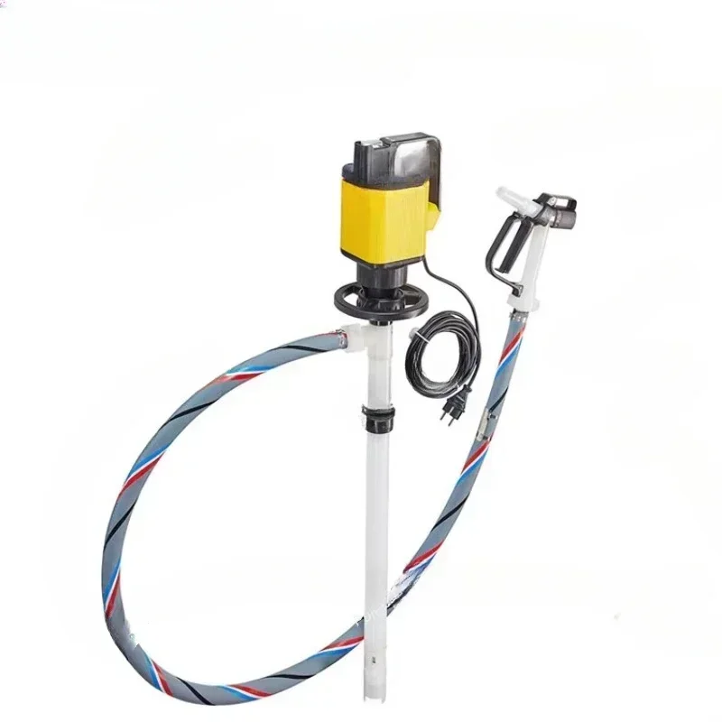 Hot Salespopular Type PVDF Tubechemical Concentrated Liquids Turbine Wheel Impeller Immersion Drum Pump Set