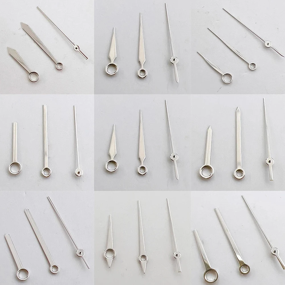 

High Quality Polished Simple Fashion Watch Pointers, 24 Styles No Luminous Watch Hands, for NH35/NH36/4R/7S Movement, Hands NH35