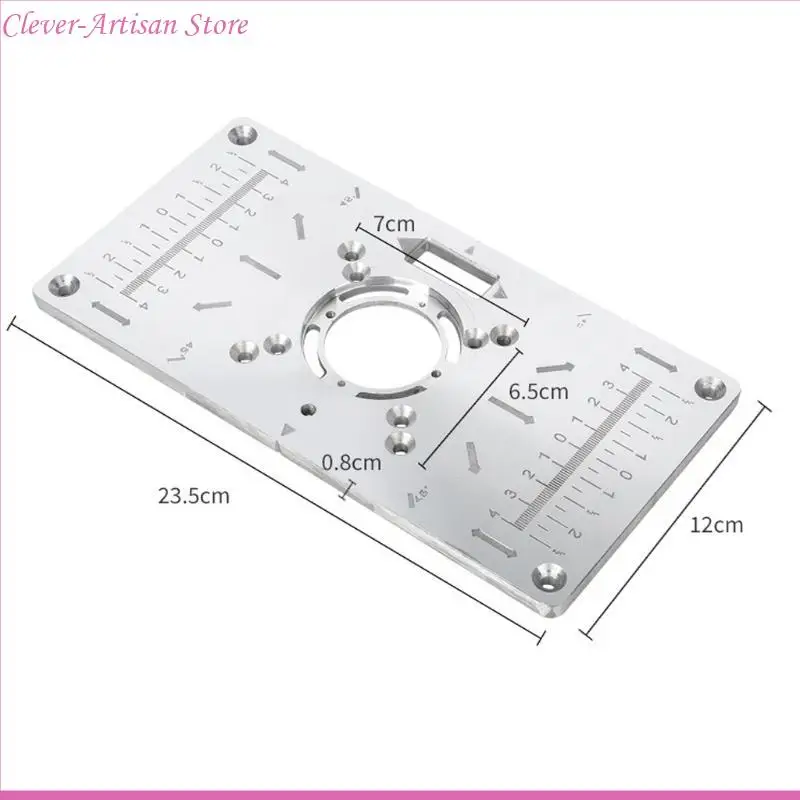E06B Économie travail durable High Woodworking Accessoires Plaque d'assiette