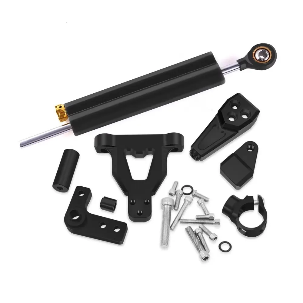 Titanium Steering Damper Anti-Slip Bar for Kawasaki Ninja 1000SX Z1000SX Motorcycle Performance Steering Damper Bar