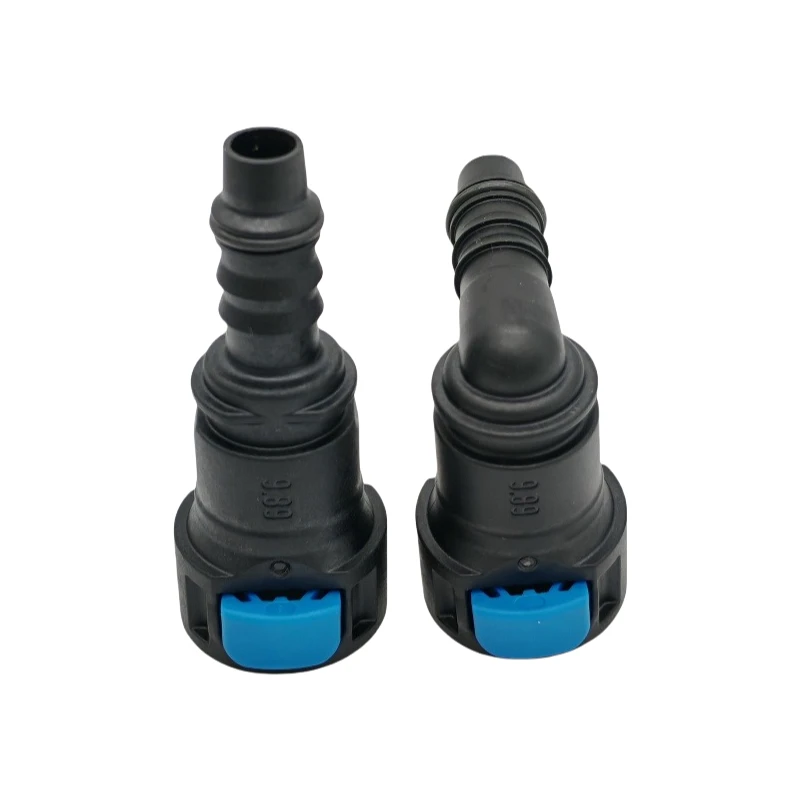 9.89mm ID8 female auto Fuel line quick connector plastic fuel filter fittings special for Ford Transit 2 pcs one lot