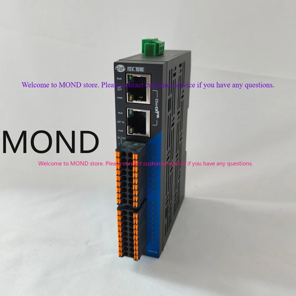 EtherCAT Remote IO Data Acquisition Control Bus Module Industrial Grade 2 Ethernet Port  EDS-32A-D2 Digital 16I 16O NPN DC24V