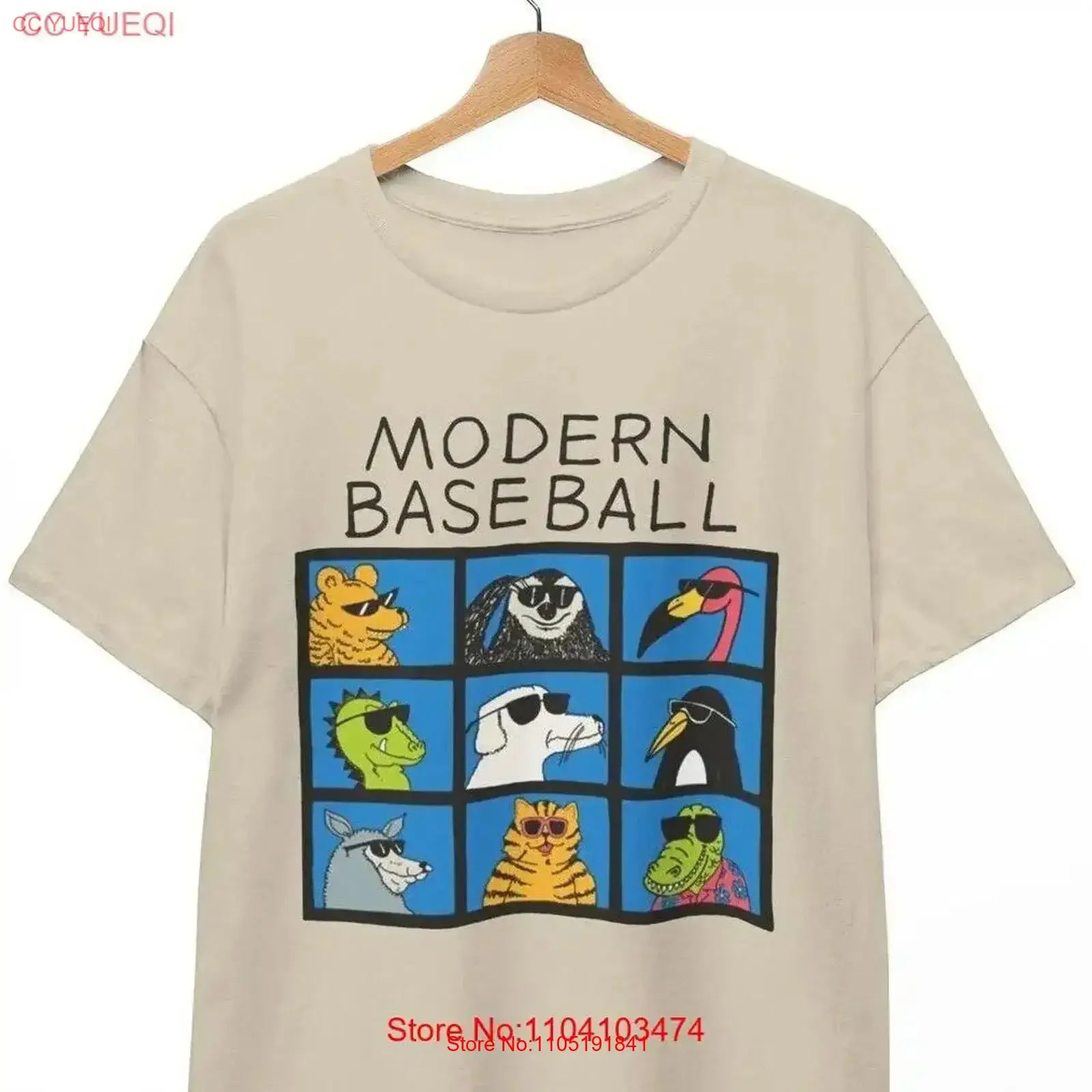 Modern Baseball Band T Shirt For Fans Music  vintage Washed Top For Everyday Wear Comfortable graphic Slightly Casual