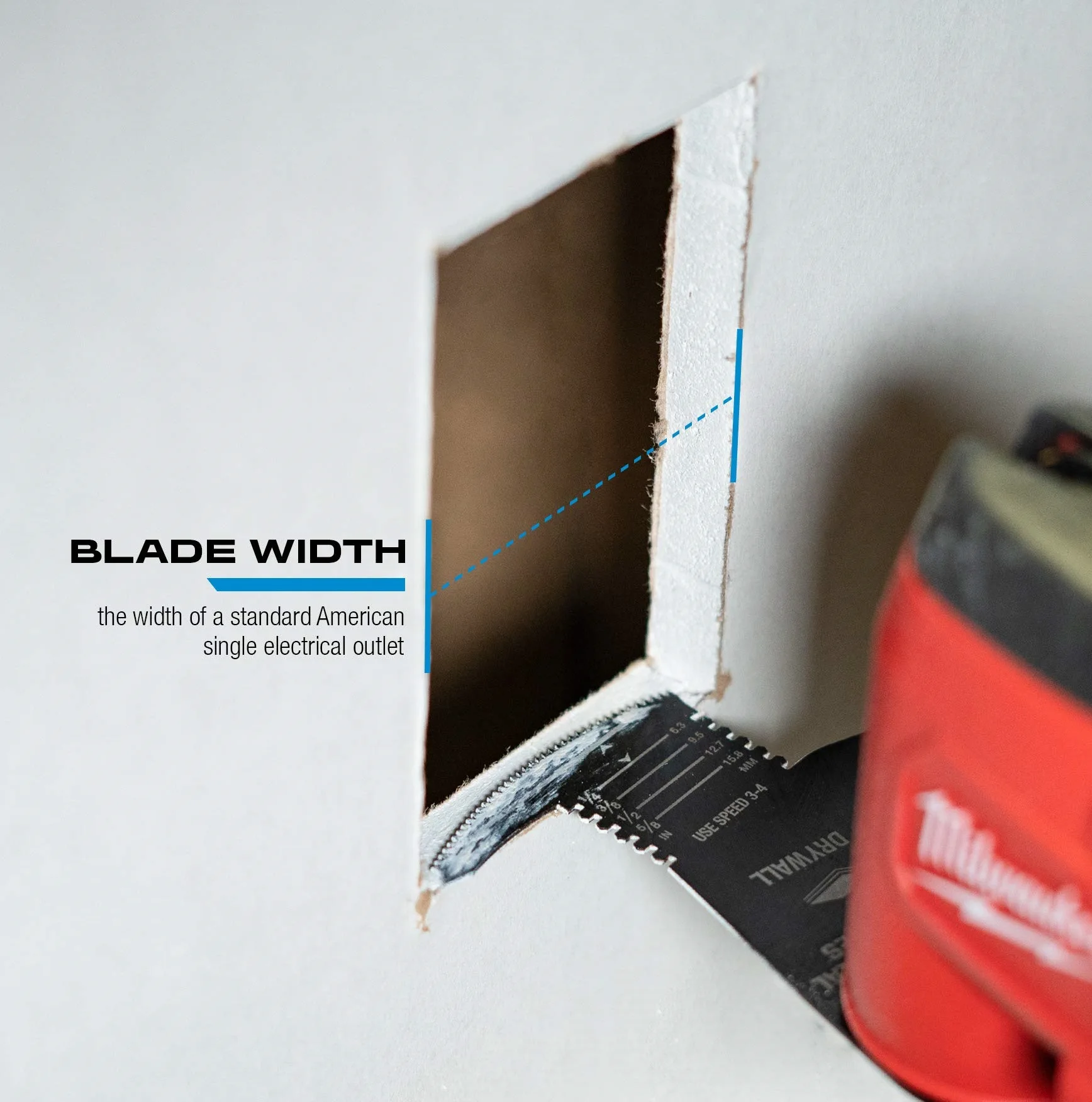 1/2pcs Oscillating Saw Blade Multi Tool Blade Multitool Blade Oscillating Tools For Plasterboard Wood Panel Cutting Accessories