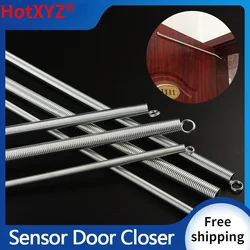 Zinc Plated Automatic Close Door Pullback Tension Spring Steel 65Mn Cylindroid Helical Coil Extension Gate Closure Kit