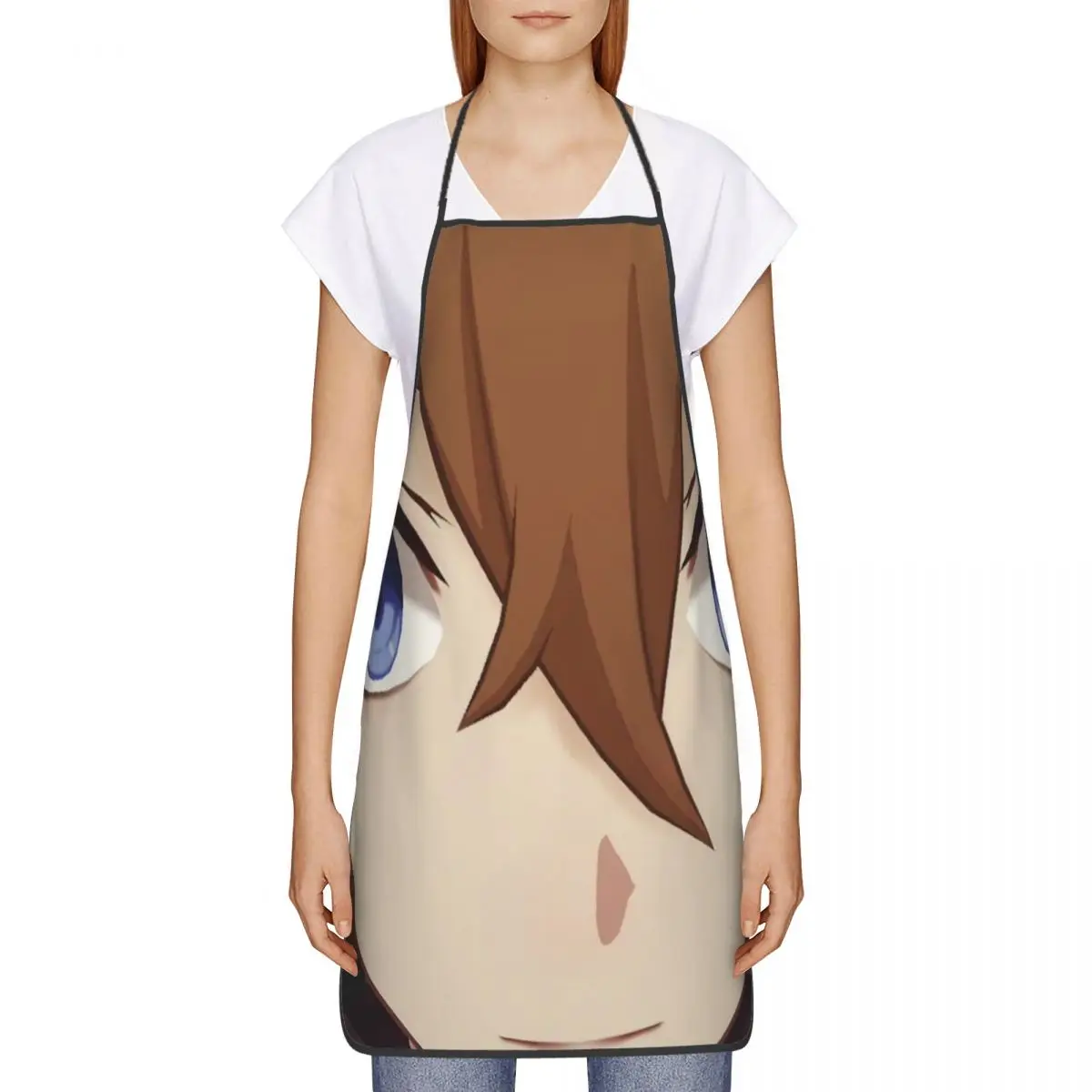 Unisex Childe Genshin Impact Kitchen Chef Cooking Baking Apron Men Women Tablier Cuisine for Painting