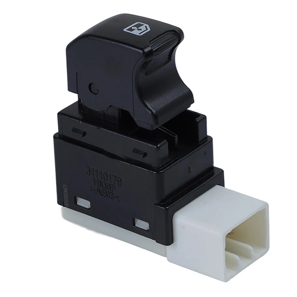 

BLACK Power Window Switch Single Window Switch Direct Replacement Switch Easy Installation Effortless Window Operation