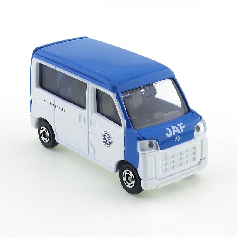 Takara Tomy Tomica No.76 Daihatsu Hijet JAF Road Service Car Alloy Toys Pojazd silnikowy Odlewany metalowy model dla dzieci