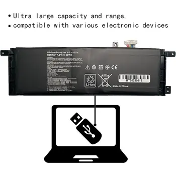 Baterie pro notebooky Asus B21N1329 10 nejlepší prodej Baterie pro Asus X553M - №4