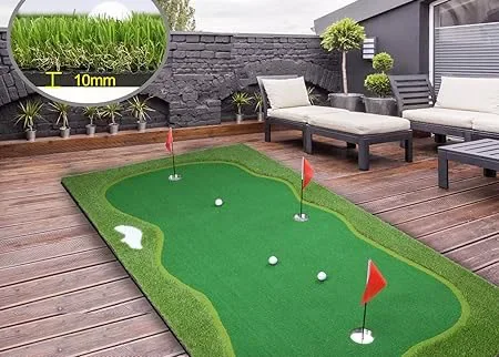 OEM Indoor Outdoor Golf Home Training Golf Practice Putting Green Mat