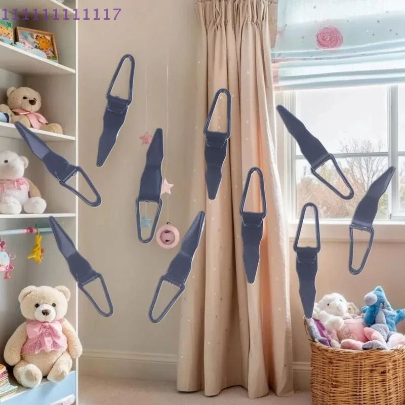 10 قطعة DIY إغراء ملحق أسود فضي الفولاذ المقاوم للصدأ هوك حارس ل إغراء يطير للطي قضيب بناء مكون إصلاح #2