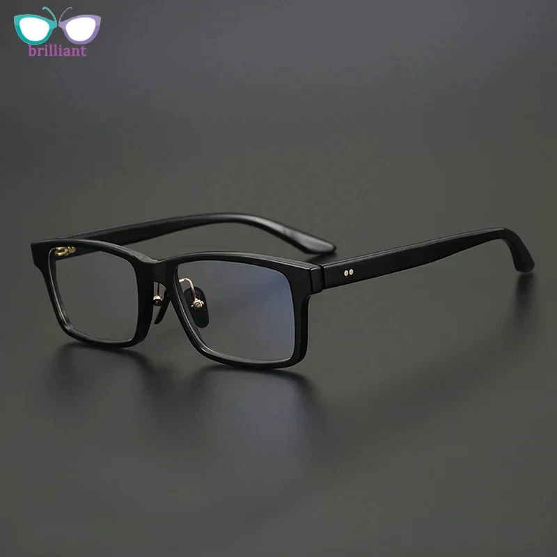 

Men Eyeglass Frame Natural Buffalo Horn Fashion Rectangular Handmade Optical Glasses Women Myopia Reading Prescription Eyewear