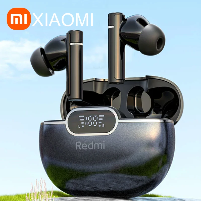 Xiaomi Redmi Wireless Bluetooth Earphones TWS Headphones Voice Noise Reduction Earbuds HD Call HiFi Stereo Game Music Headset