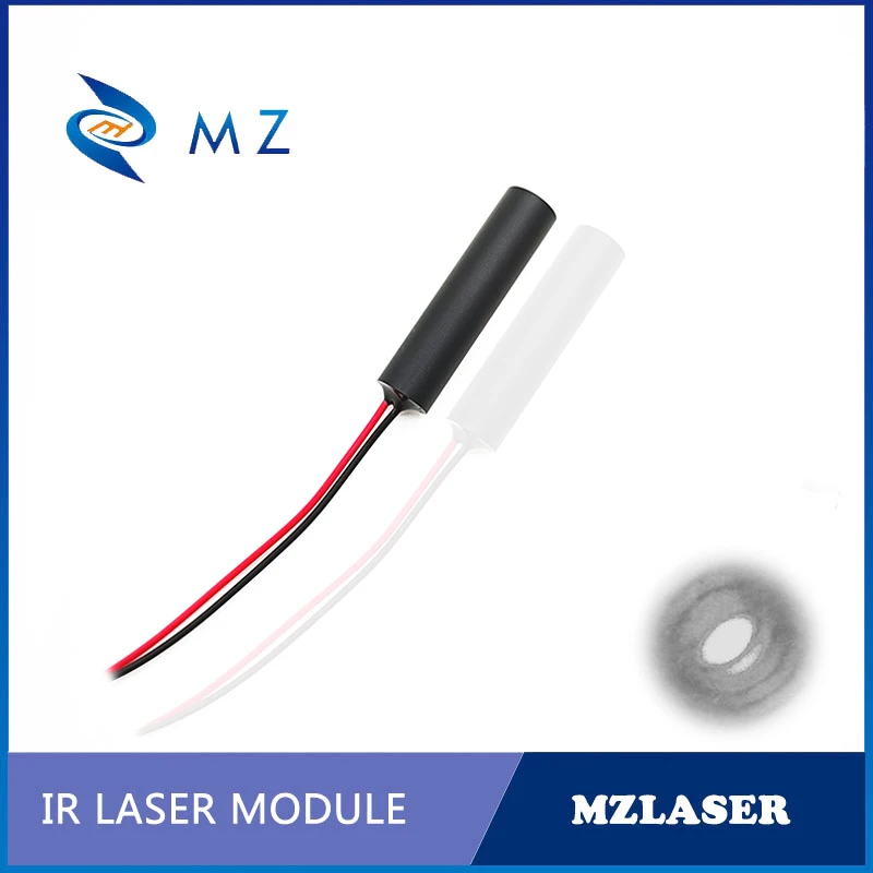 Modulo Laser Spot a infrarossi azionato da APC industriale con lente in vetro D8mm 1064nm 5mw di alta qualità