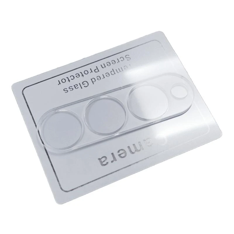 K0EA واقي شاشة كاميرا ثلاثي الأبعاد من الزجاج المقوى المقاوم للخدش لهاتف 3