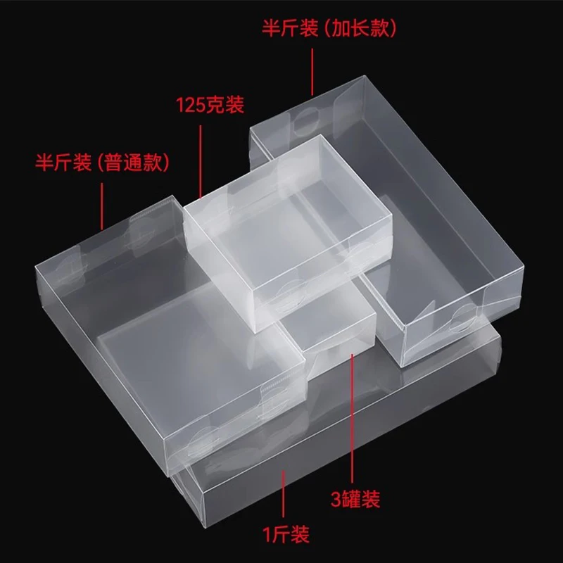 16 قطعة صندوق شاي مشهور مختلف Blacktea Green Oolong صندوق زهور الياسمين صندوق تغليف PVC قابل للتخصيص