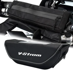 Handlebar Waterproof Bag Travel Bag storage bag For V-Strom 1000 V-Strom 650 V strom Vstrom