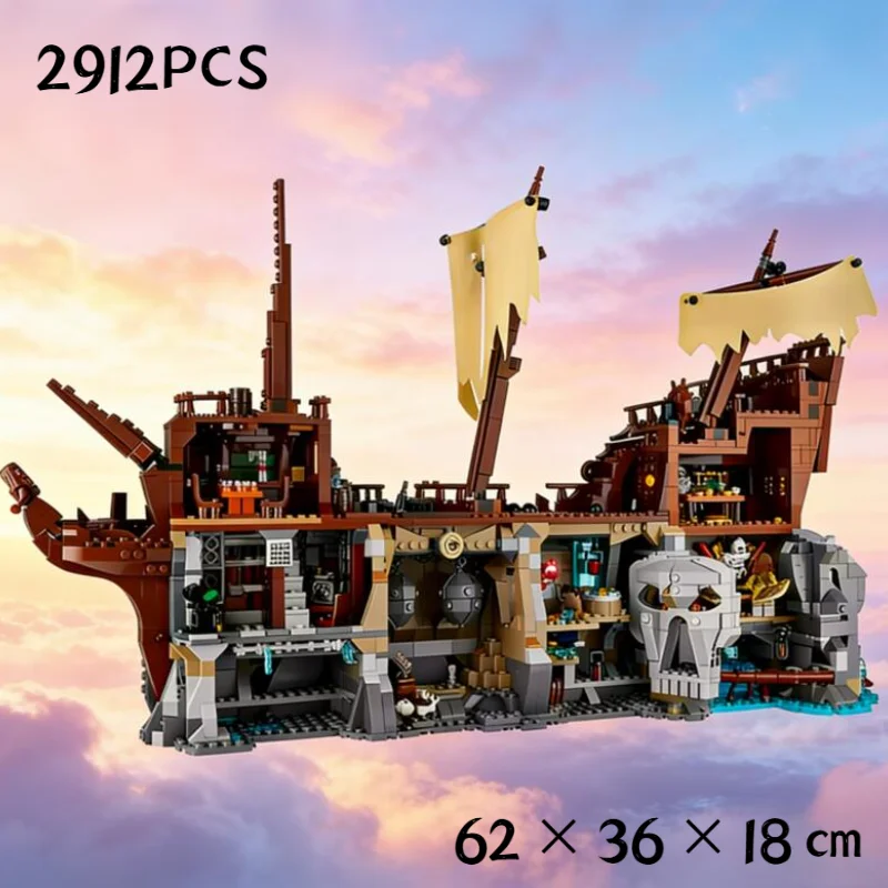

2912 деталей, в наличии, для домашнего декора, 21363, модель Goonie, наборы строительных блоков, кирпичики, архитектурные игрушки для детей, подарки на день рождения
