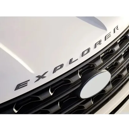 Imagen 2 del producto 3D ABS para EXPLORER letras emblema capó delantero de coche insignia para EXPLORER pegatina 2013 2015 2016 2017 2018 Accesorios