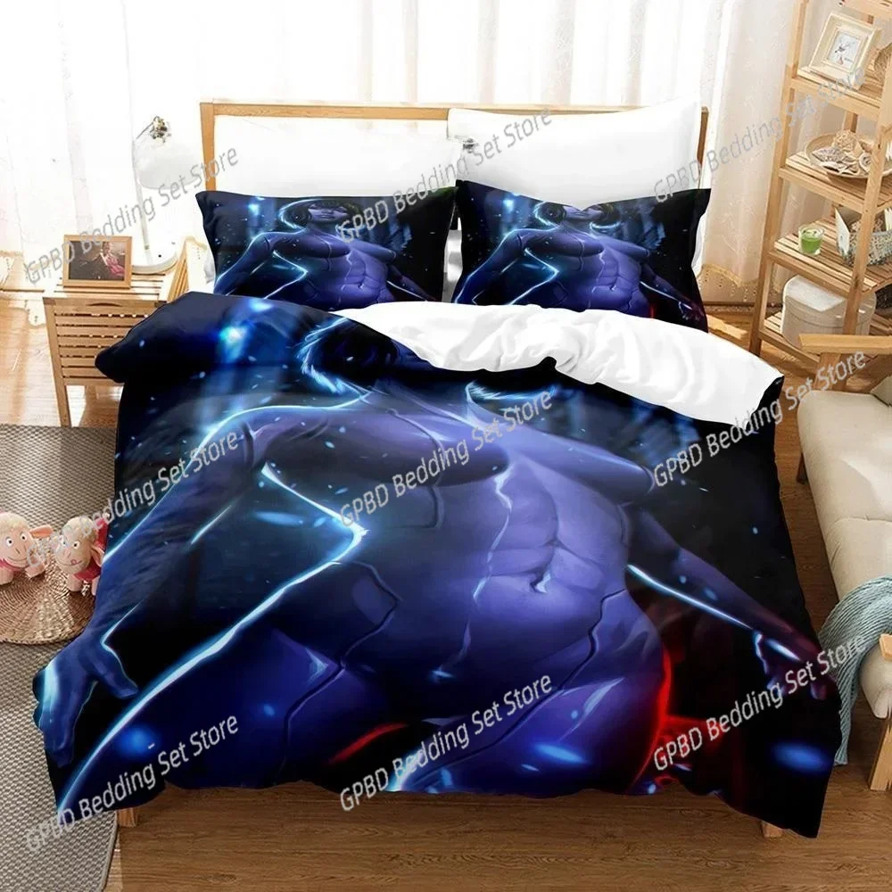 Anime Ghost In The Shell 3D NEW Duvet Cover Pillowcase Bedding Set Adult Girl Bedroom Decoration Children Single Double Large