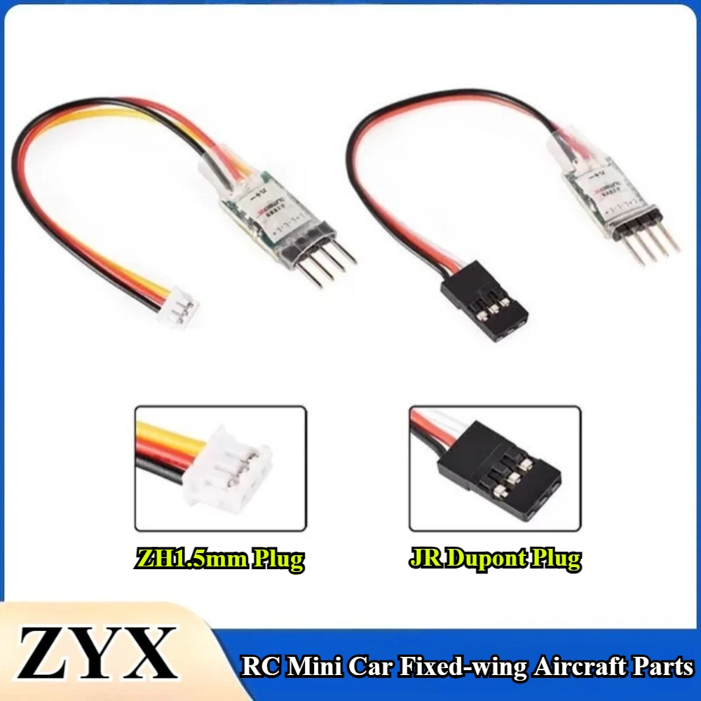 1/3/5/10Pcs LED Lamp Light Controller Switch Panel System Turn on/off ZH1.5mm/JR Plug for RC Mini Car Fixed-wing Aircraft Parts