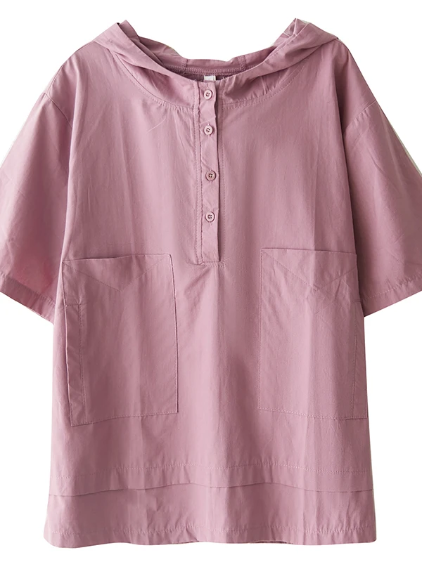 Faionable Color Kapuzenpullover, lässiges Design, Sommer, Neuankömmling, irt-T-Shirt für Damen, bequem, Pendeln, Sle Lo...