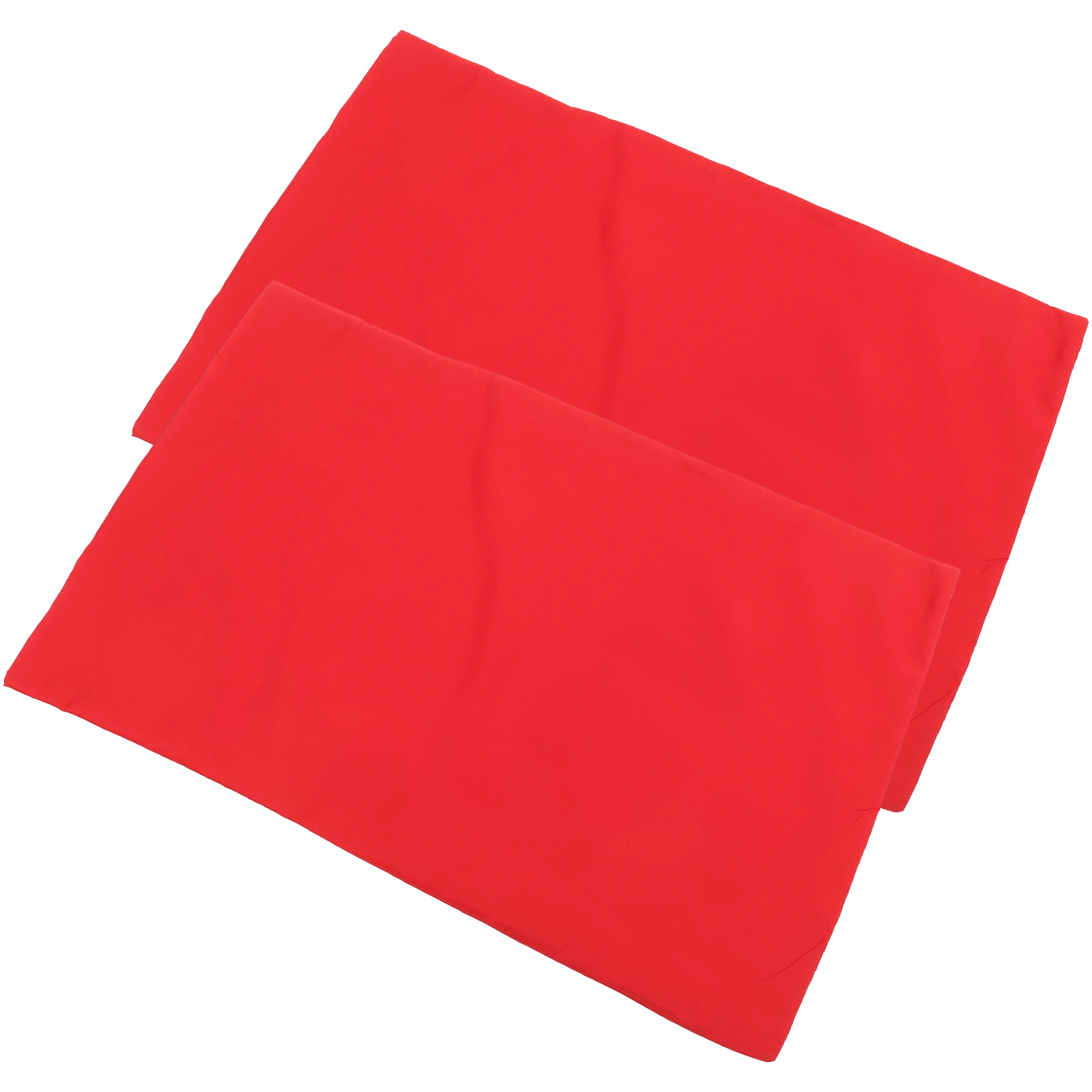 2Pcs Premium Polyester Pillow Covers Solid Color Envelope Style Decorative Bedding Pillows Skin-Friendly Comfortable