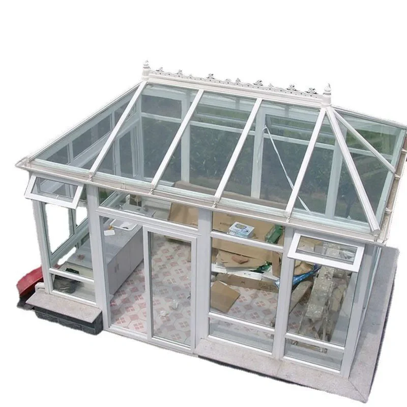 Aluminum alloy sunroom, outdoor glass room, sound insulation, heat insulation, courtyard balcony, waterproof tempered glass sunr