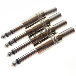 4pcs metal 6.35mm 1/4