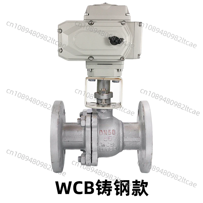 Electric Flanged Ball Valve Q941F-16P/C Stainless Steel Cast Steel High Temperature Ball Valve DN20 25 40 50 80