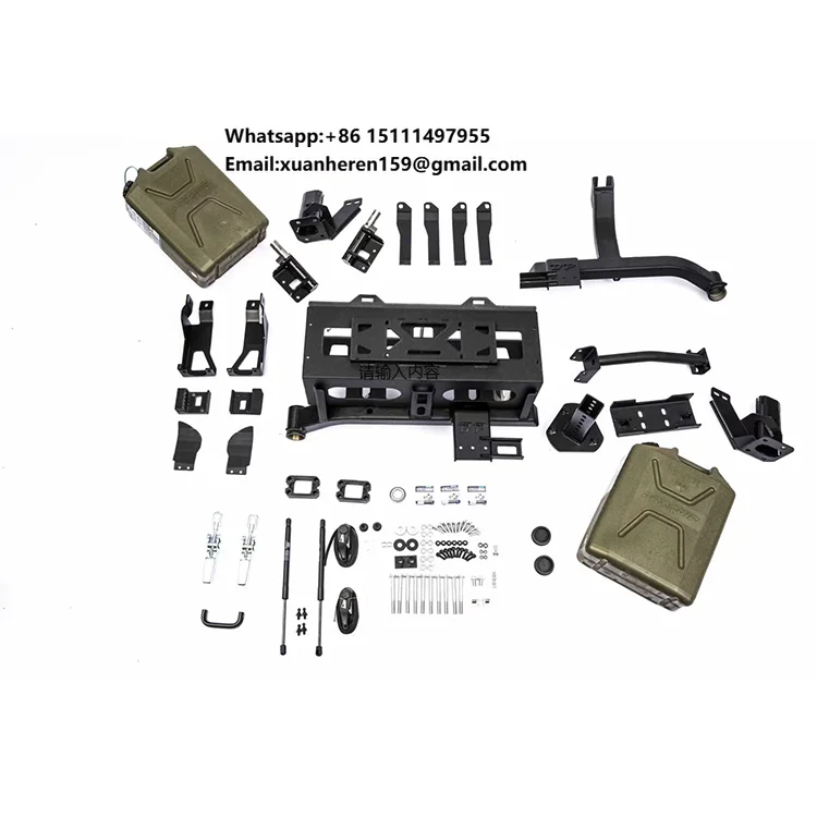 

Heavy-Duty Rear Tire Carrier for Toyota LC200, Off-Road Modification, Outdoor Adventure Spare Tire Mount