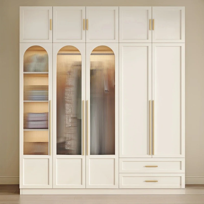 Storage Shelve Wardrobe Nordic Doors Modern Living Room Closet Wardrobes Cabinet Shelf Armadio Camera Da Letto Bedroom Furniture