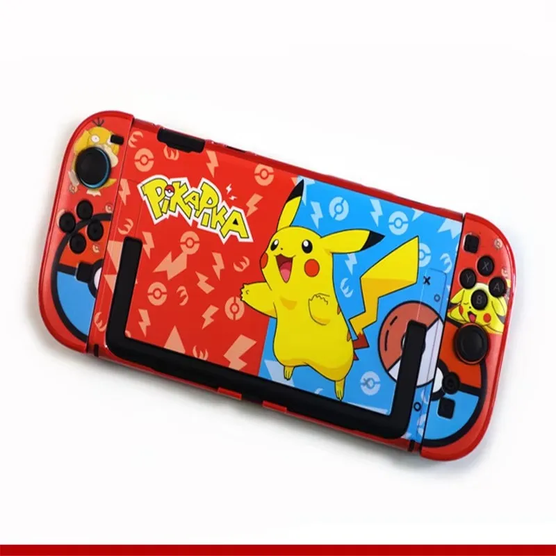 Etui ochronne na Switch 2 (2025), urocza osłona z twardego TPU z motywem Picacho, odporna na zarysowania, amortyzująca wstrząsy dla Nintendo Switch 2
