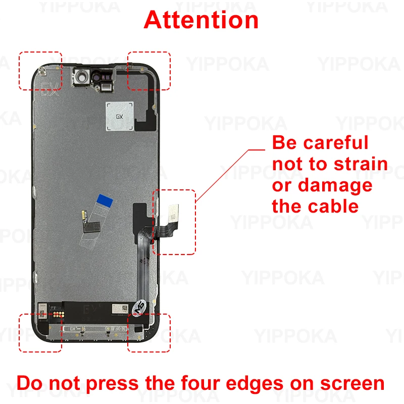 For iPhone X XR XS Max 13 Pro Max LCD 3D Touch Screen Digitizer For iPhone 14 12 Pro Max Display 12 Mini 15 LCD 16 Plus 17 Pro