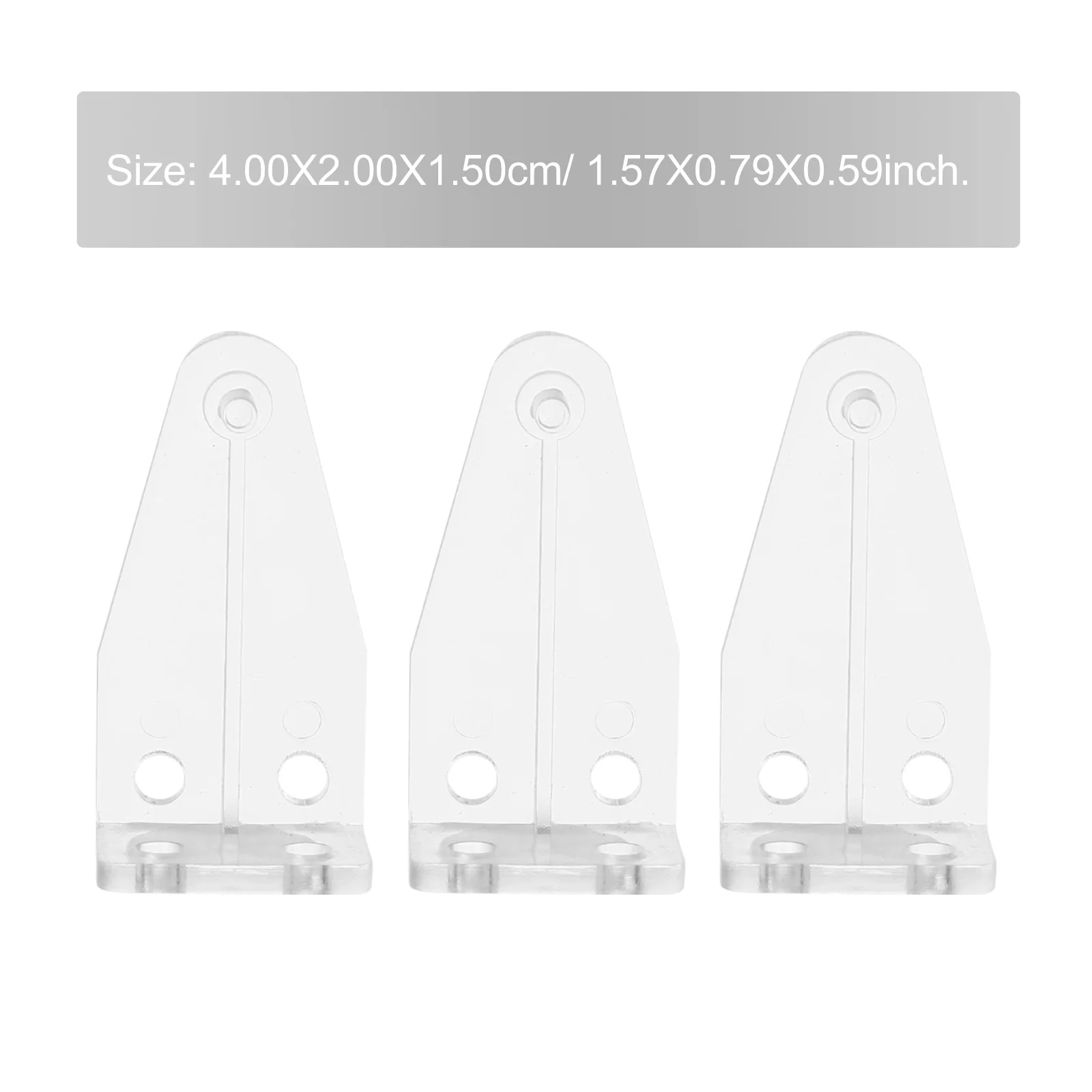 10 قطعة اضغط باستمرار بين قوسين حامل السكك الحديدية السفلية للستائر البلاستيك الشفاف الأقواس العمياء استبدال مقاطع ل مطوي الأسطوانة